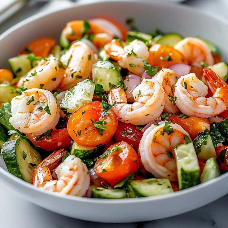 Đánh giá: Salad Tôm Dưa Leo