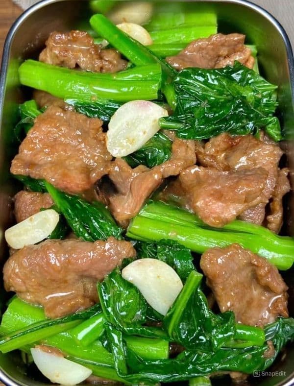 Đánh giá: Thịt Bò Xào Ngồng Cải