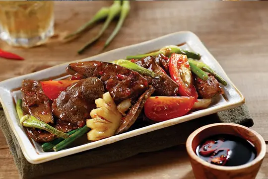 Đánh giá: Gan Bò Xào Thơm Cà