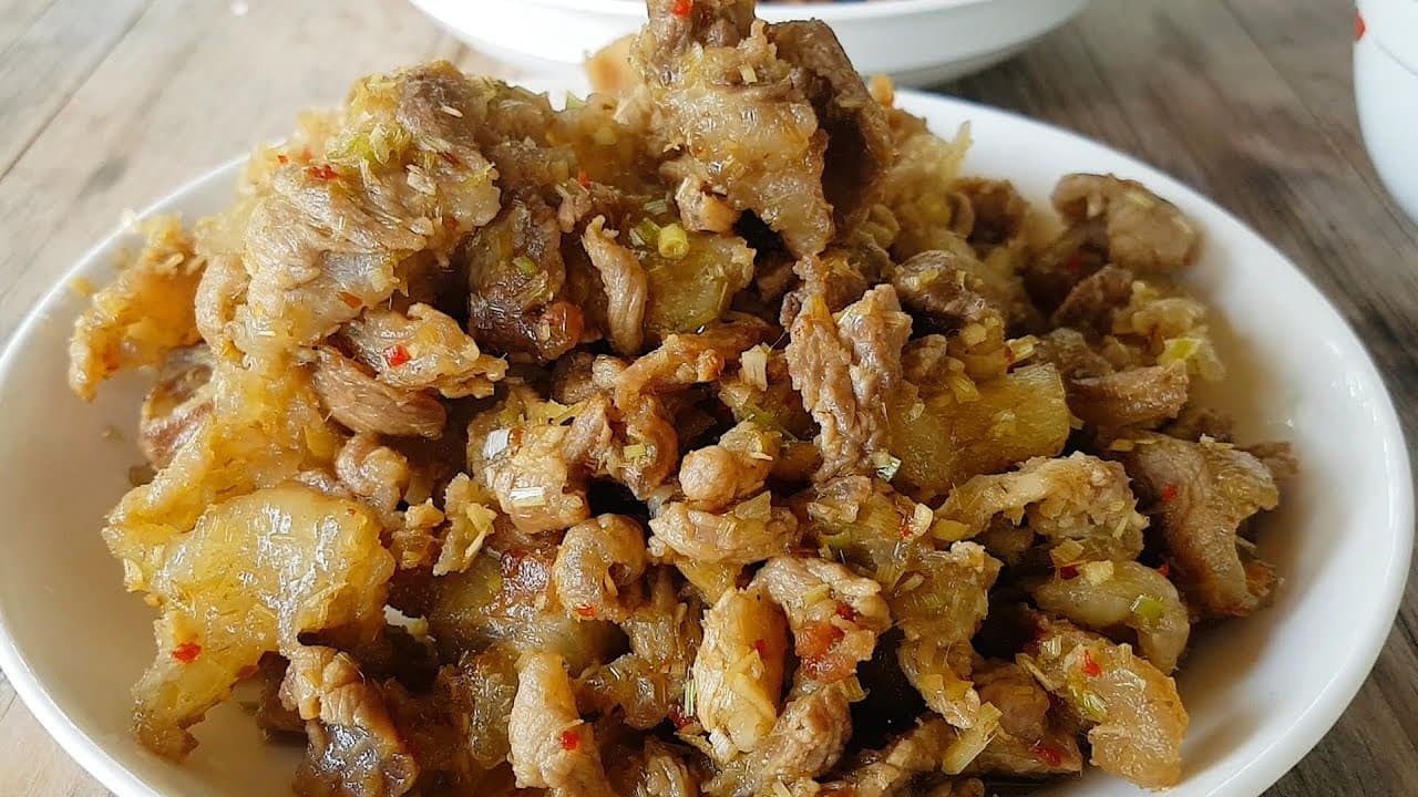 Đánh giá: Gân Bò Xào Sả Ớt