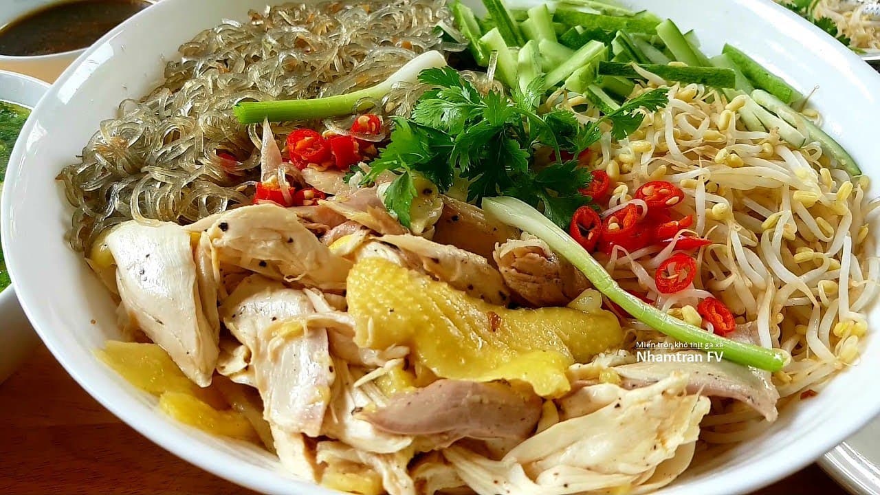 Miến Gà Trộn