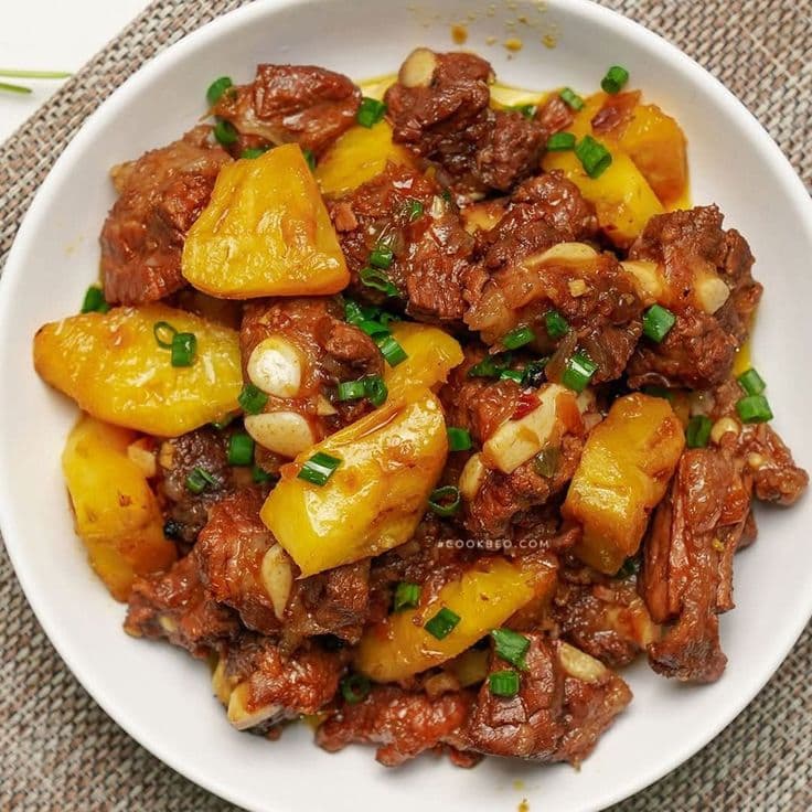 Đánh giá: Sườn Xào Rim Dứa